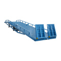 8ton 10T mobile 2 wheels container yard ramp/car dock ramp